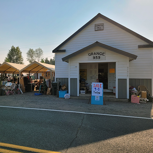 Grange Yard Sale