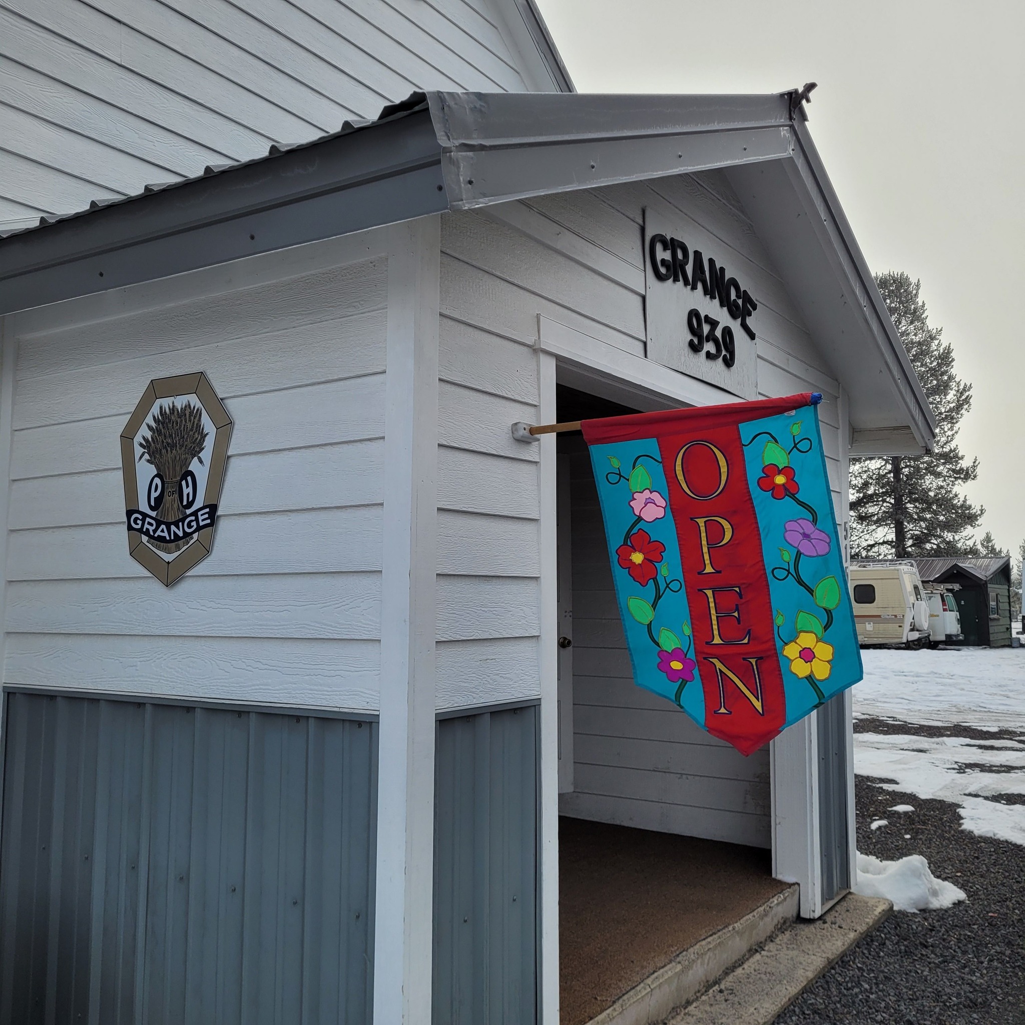 Little Deschutes #939 Grange Hall. La Pine, Oregon. Little Deschutes #939 Grange Hall. La Pine, Oregon.