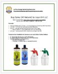 Bug Spray (All Natural) by Liqui-Dirt, LLC.