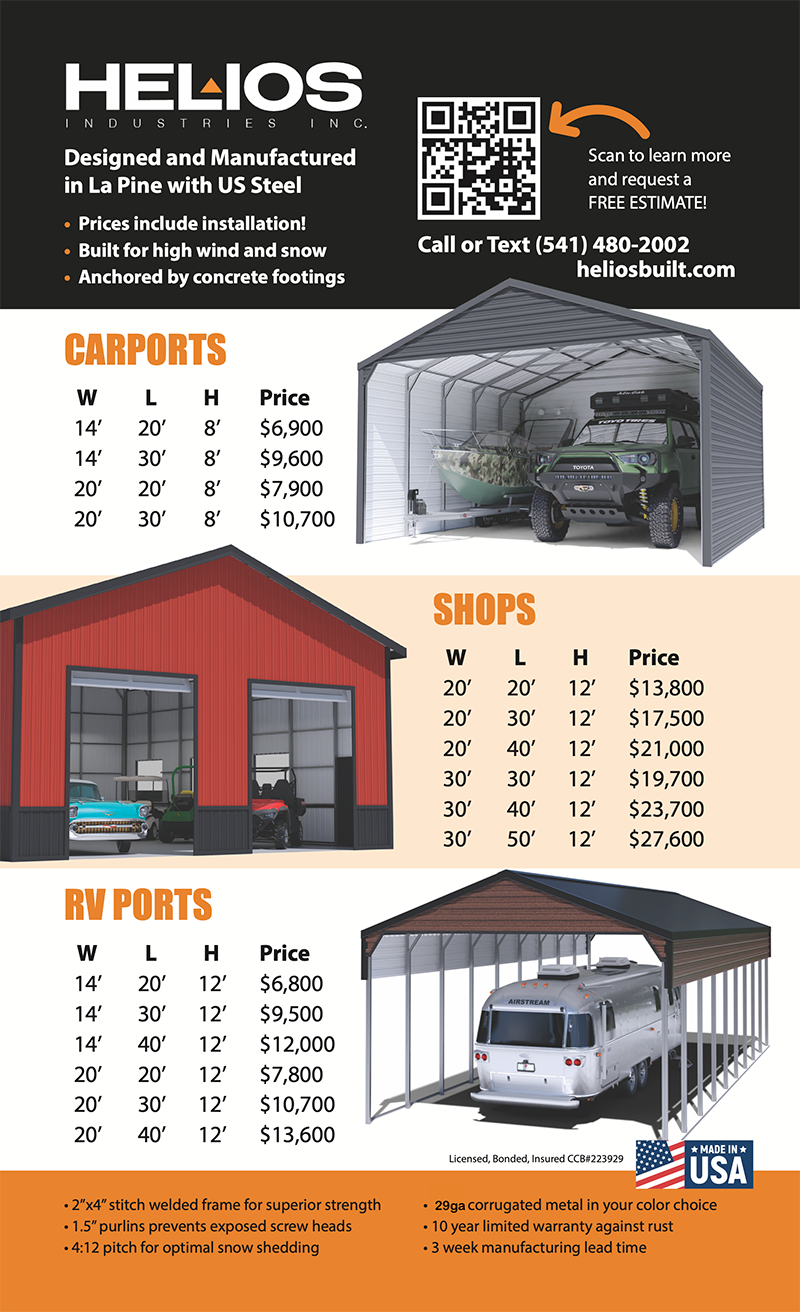 Helios Industries Inc. 541-480-2002