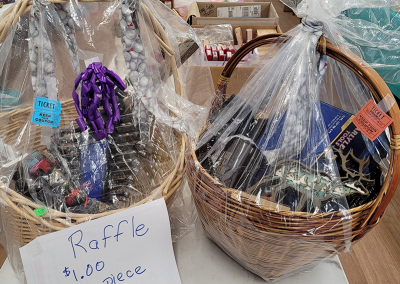 2025 Yard Sale Raffle Baskets