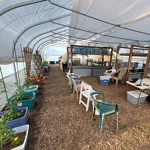 Rosland Greenhouse West Side - 2025 Rosland Greenhouse West Side - 2025