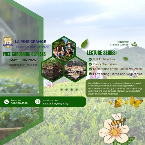 La Pine Grange Soil Class Series