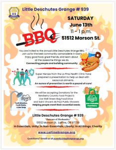 Grange BBQ 06/13/26