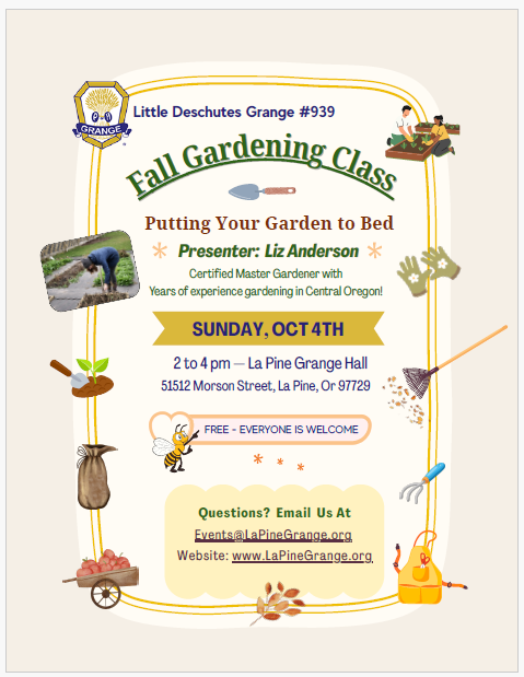 Fall gardening class Liz Anderson 2026